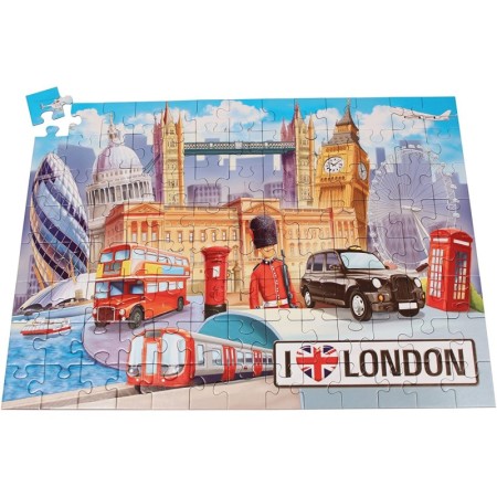 Puzzle Londra, 100 Piese Ravensburger - 1